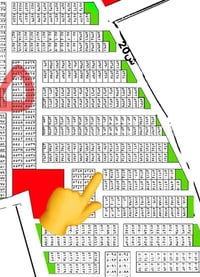 البيع ارض ركن مساحة 100م طابو صرف سكني الموقع مقابيل ابو دشير دورة خلف...