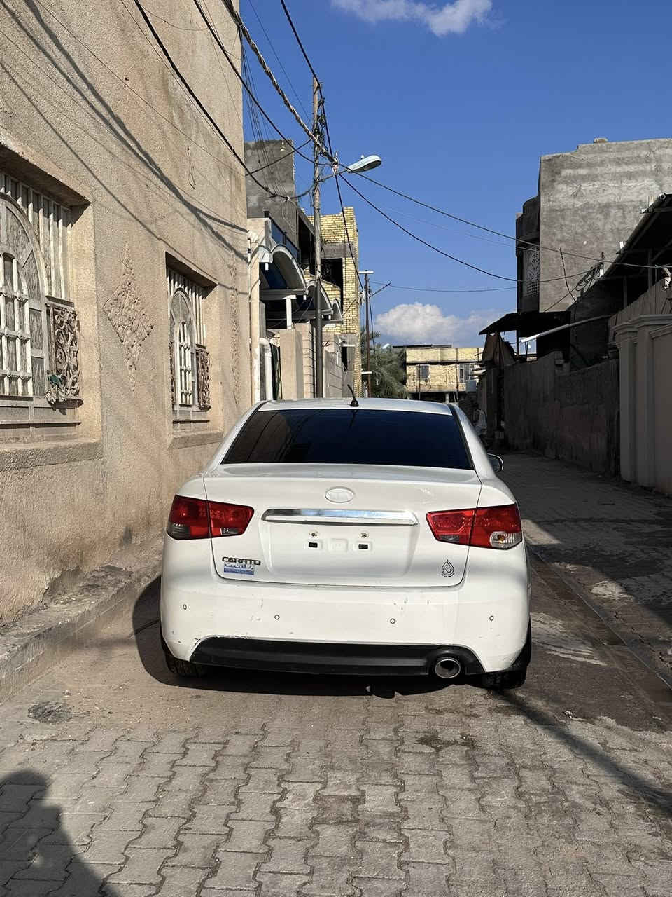 السلام عليكم كيه سيراتو موديل 2013
السياره ما ناقصها اي شي رقمها اربيل 
للإستفسار ***********
