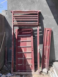 باب حديد • كربلاء الميلاد • ١٢٠×٢٩٠سم