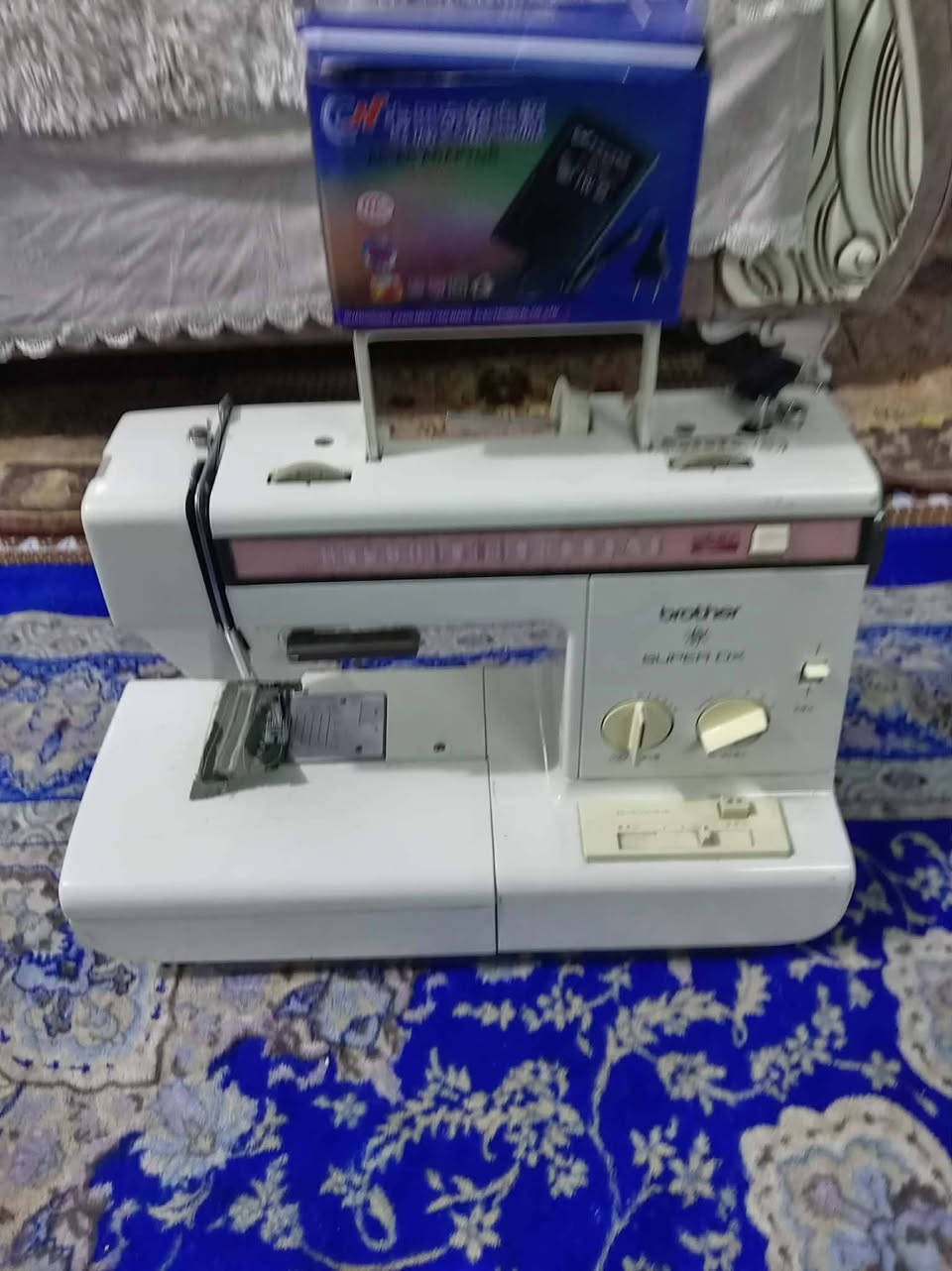 مساء الخير مكنيه براذر شغاله على الفحص سعر ٧٥ قفله مكاني بغداد الي حب يشتري يتصل على صاحب الرقم ***********
