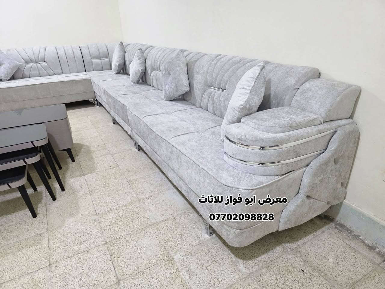 👈معرض ابو فواز للاثاث المنزلي الجمله والمفرد👉
من بيت احد الزبائن من اهالي 600 ديوان فصال حسب الطلب ولون شايفين كل الخير ان شاءالله 🌹 🌹 

#ملاحضه_متوفر_جمله_لصحاب_المحلات 

 العنوان تكريت شارع الزهور مقابل كليه تربيه البنات مجاور الناصر مول الاستفسار والاتصال بل ***********
***********اتصال
***********واتساب فقط
