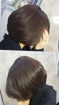 صبغه الشعر  لكل الون البشرة تناسبه فيلا للتجميل  بغداد الحسينيه شارع ا...