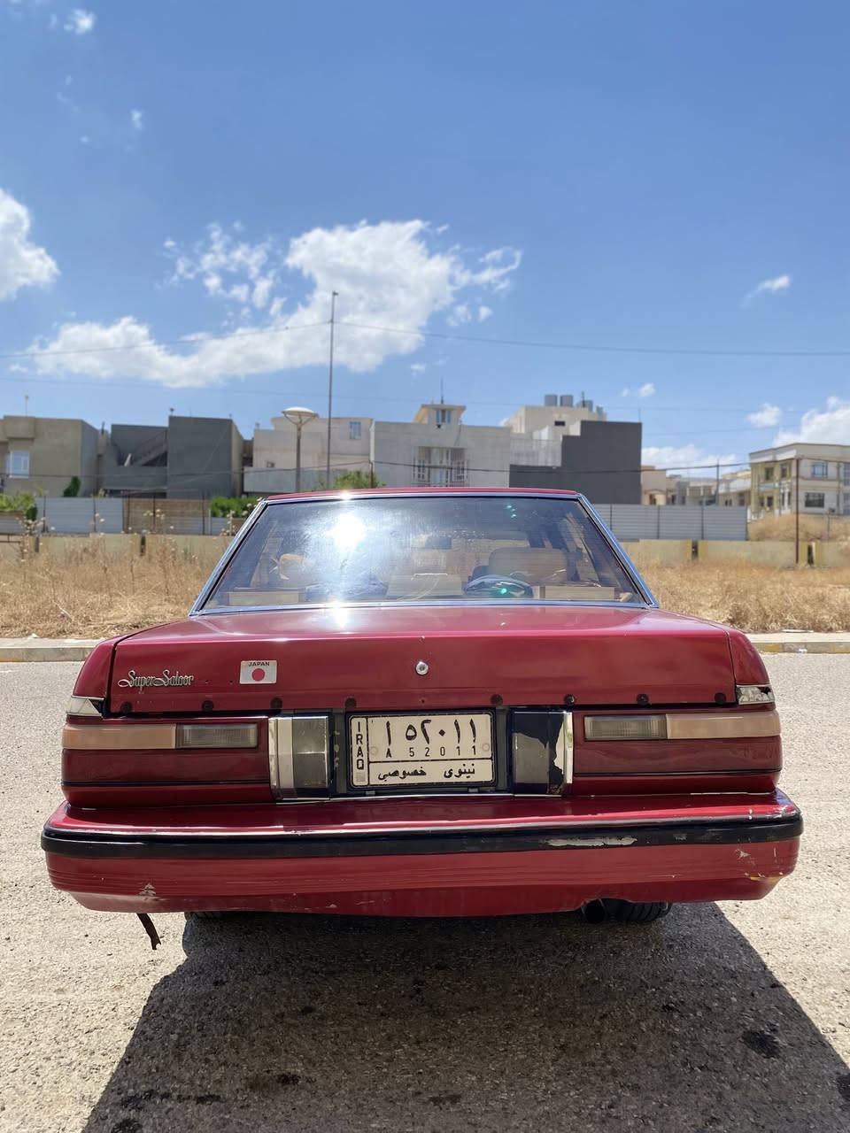 للبيع…
سوبر كراون 1984 لو احمر مميز مصبوغة عام معمرة ع الشاصي تاخذها شرط محرك شرط جديد كير جديد بلادي تبريد تدفئة كهربائيات كلها شغالة شرط مال شركة سنتر لوك من تمشي تقفل سيارة جهازة مجهزة شغل واطلع ع البصرة.

السيارة باسمي كابون موجود

العنوان الموصل الحدباء ***********

السعر 48 وبيها مجال للشراي
