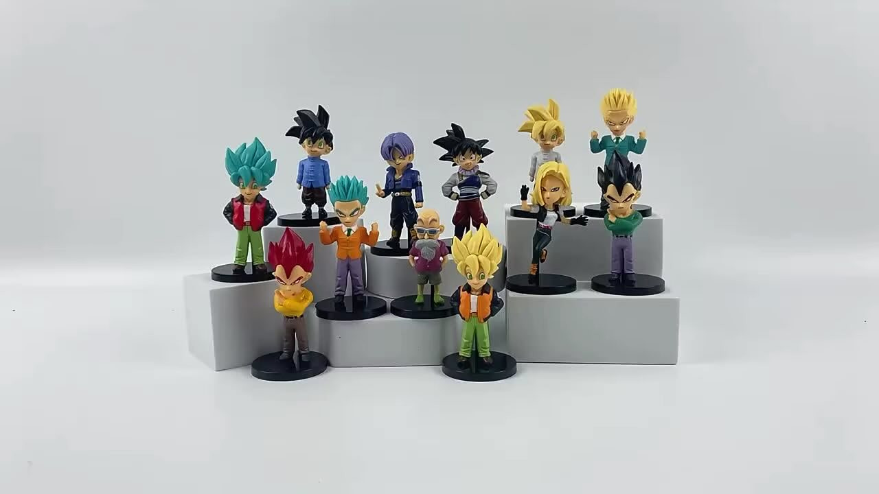مجموعة مجسمات صغيرة لشخصيات مسلسل الأنمي الشهير دراغون بول (Dragon Ball)، والتي تعتبر من المقتنيات. 
تتضمن المجموعة شخصيات مختلفة مثل سون غوكو بأشكال عديدة، فيجيتا، ترانكس، أندرويد 18، وموتين روشي. 
تتميز هذه المجسمات بتفاصيل دقيقة تمثل لحظات أيقونية من السلسلة. 
تعد هذه المجسمات عناصر ديكور رائعة لمحبي السلسلة أو كقطع تذكارية. 
الطول 8 سم للقطعة
للمزيد من المعلومات مراسلة الصفحة 
يتوفر خدمة توصيل لجميع محفظات العراق 🚕


**إذا كنت صاحب هذا الإعلان وتريد حذفه لأي سبب، رجاءا أرسل رسالة إلى الدعم الفني**