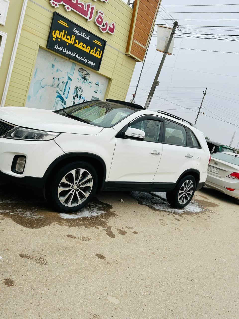 السلام عليكم كيا سورنتو خليجي كويتي للبيع موديل 2014 رقم بغداد دولي فول مواصفات مكينه 6سلندر 7راكب بنوراما بصمه شاشه كامره حساسات ويل كروم اشاير بلمري مري شفط كشنات جلد لسيارة فول واحد علا واحد بيها صبغ صفحه لسعر 143 لمكان بلقاسم ***********
