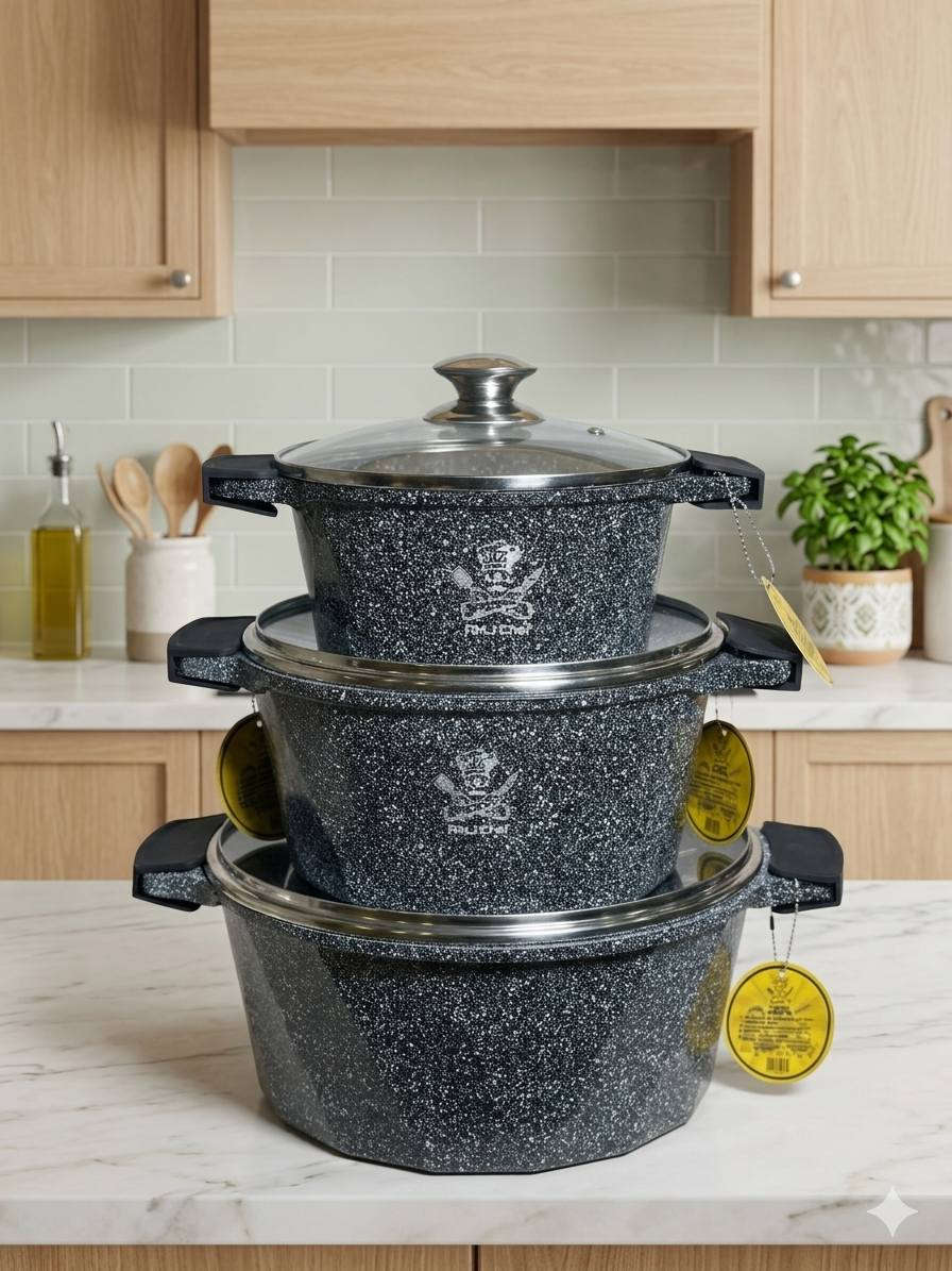 الأناقة والمتانة في مطبخك.. سيت جداري "الشيف" الأصلي! 🍲✨

​لكل سيدة تبحث عن الجودة والتحمل، نقدم لكِ سيت جداري ماركة AL Chef المضلع الثقيل الأصلي. صُممت هذه المجموعة لتتحمل الاستخدام اليومي الشاق مع الحفاظ على توزيع مثالي للحرارة بفضل وزنها الثقيل وخامتها الممتازة.

​مواصفات السيت:

​تأتي المجموعة بـ ثلاثة أحجام أساسية تلبي كل احتياجاتك في الطبخ:

​قياس 20: الحجم المثالي للوجبات الصغيرة، بسعر 11,000 د.ع فقط.

​قياس 24: الحجم المتوسط المريح، بسعر 15,000 د.ع فقط.

​قياس 28: الحجم الكبير للعزائم، بسعر 18,000 د.ع فقط.

​العرض الأقوى! 💥

​لا تفوتي فرصة اقتناء السيت الكامل (3 قطع) بسعر تنافسي ومميز جداً:

💰 فقط بـ 44,000 دينار عراقي!

​لماذا تختارين ماركة الشيف المضلع؟

​ثقل ومتانة: جودة أصلية تضمن لكِ عمراً طويلاً.

​تصميم عصري: شكل مضلع أنيق يضيف لمسة جمالية لمطبخك.

​توفير حقيقي: جودة عالية وبأسعار في متناول اليد.

​✨ دللي مطبخك الآن واطلبي السيت الأصلي قبل نفاذ الكمية! ✨
@أبرز المعجبين إشارة الأصدقاء باله فرفوري جمله مفرد ابوحيدر وام حيدر


**إذا كنت صاحب هذا الإعلان وتريد حذفه لأي سبب، رجاءا أرسل رسالة إلى الدعم الفني**