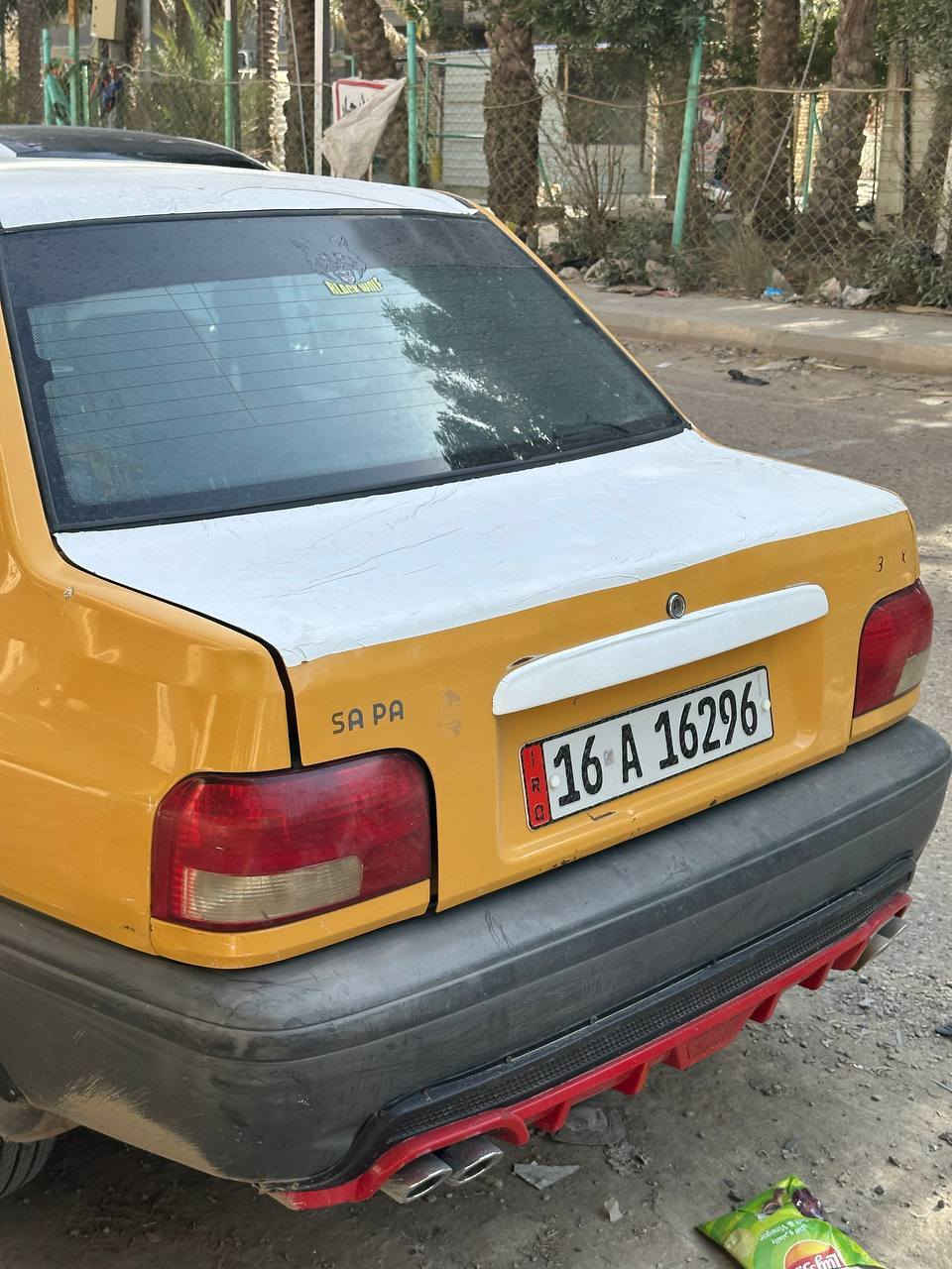 اسلام عليكم سايبه 2016 مكفوله من كلشي ماعده حالوب ناعم بيه ممبين بوربرينات جدد ٤ حداديه صارله سبوعين كشنات جلد رقم قادسية انكليزي راعيه يريد مداور مصفره من كلشي
اتصل وبيك خير وتدلل 
***********
مكاني ديوانيه
