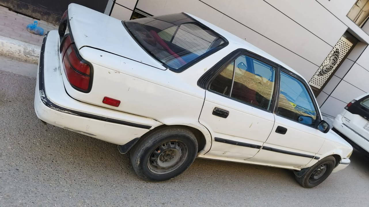 السلام عليكم
كورلا ((((( كابريتر))))موديل ٨٩ محدثة 91  سياره نظيفه كير ومحرك مكفولات راعيها موجود مداور ثاني يوم 
تخم تايرات جديد السعر ٣٥ وبيها مجال للشراي للتواصل الاتصال على *********** 
 مكانها كربلاء  المقدسة غير متواجد على مواقع التواصل فقط اتصال
