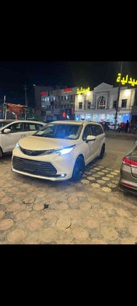 سينا تيوتيا اجره  موديل ٢٠٢١  ضررها جاملغ ايسر وباب السايق  ماشية 192 ...