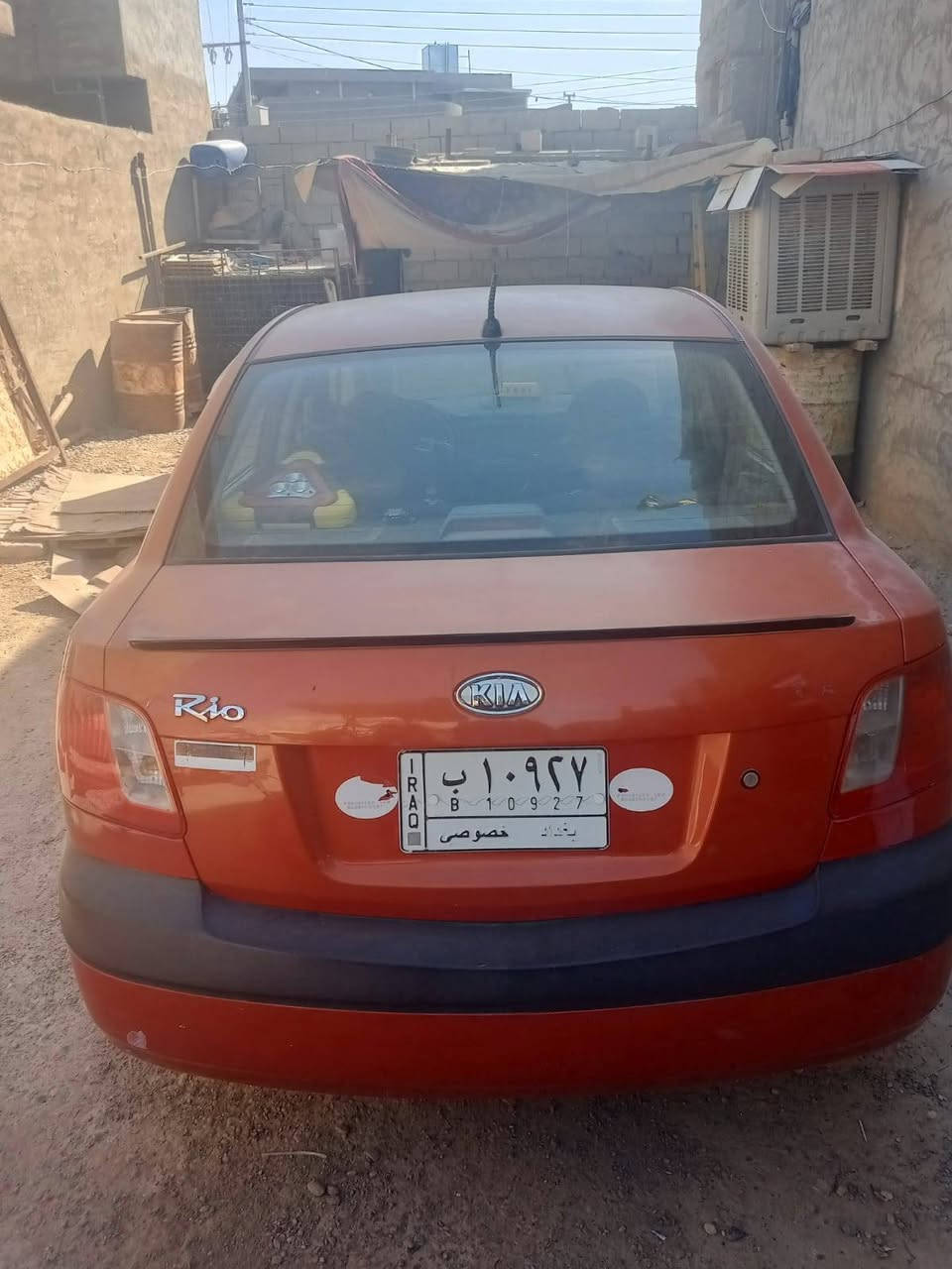 سلام عليكم سياره البيع كيا ريو موديل 2008ورد امريكي رقم بغداد تحويل مباشر تبريد شغال كير مكينه مكفوله عنوان صلاح الدين قضاء بلد لاتصال على هذا الرقم ***********
