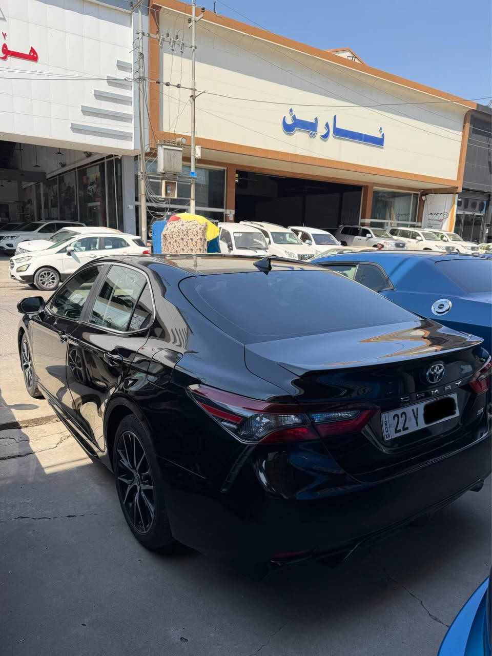 كامرى ٢٠٢٤ SE black 
شبر جاملغ و سندق صبغ بدون دواخل بدون ايبرباك دواخل نقطه مابيها ماشيه ٥٠ مايل سياره جديد جديده دينار مصرف مابيها تخم تايرات جديد اصلى سياره بسمى هزه رقم كلشى جديده حتا ٢٠٣١ 
رقم *********** واتصاب 

كامرى ٢٠٢٤ se black 
نيو جاملغى بشته وه نيو سندقى بوياخه بى ژوورى بى يرباك نوقته ژوورى نييه ٥٠ روشتيه نويه سياره كه ٤ تايه ى نوى له سه ره به ناوى خومه هه مووشتى نوويه تا ٢٠٣١ 
گير مه جينه هه مووى به شه رت 
رقم *********** واتصاب أربيل, العراق
