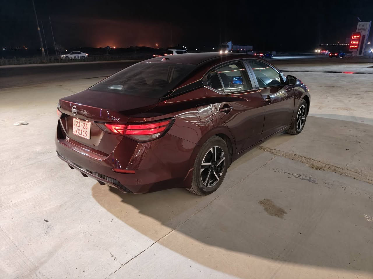 نيسان سنترا موديل 2024
مواصفات SV
سعر 120$
حادث بونيد صبغ شويه بي داخل 
راباك ستيرن و برده طاك راجع بلادي شركه 
رقم شاصي منشور تكدر تشوف صور حادث 
سياره بدون رقم يترقم سليماني اربيل دهوك شرط ترقيم 
مكان كركوك 
للاتصال *********** +وتساب
