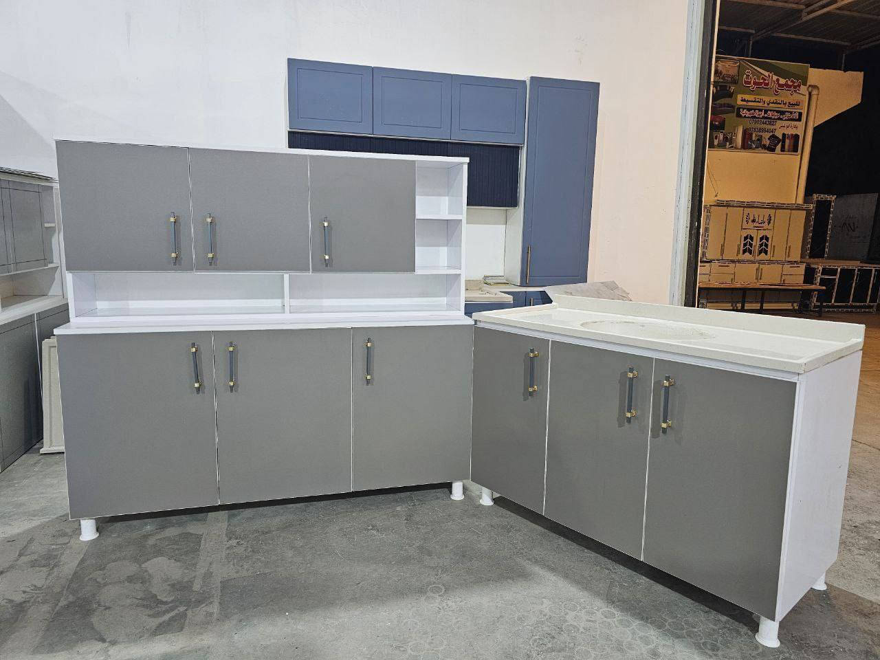 المفرد باسعار الجملة  
#السعر__225 الف
#كاونتر خشب MDF متر ونص ارضي وملحق مع سنك متر و20 مرمر

تتوفر خدمة توصيل للمحافظات 
مركز بغداد التوصيل مجاني

للحجز ارسال الصورة الموديل 

كاونترات المنيوم جديد اجمل اللوان والموديلات 

#يحق رفض الطلب اذا كان مخالف للصور

#يحق لك رفض الطلب اذا بي كسر او ضرر  

#للمزيد من الاستفسار والحجز مراسلة الصفحة


**إذا كنت صاحب هذا الإعلان وتريد حذفه لأي سبب، رجاءا أرسل رسالة إلى الدعم الفني**