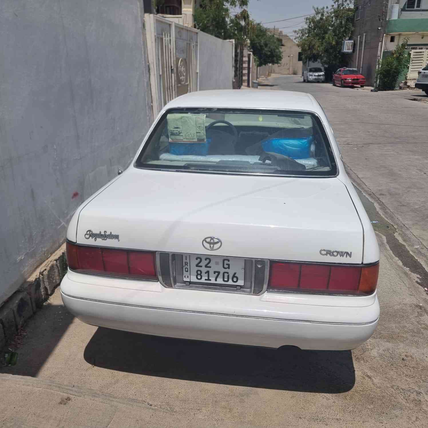 كراون ارنب 1995 صبغ عام اصولي شرط التحويل كير ومكينه بلشرط السياره اكسل دفع خفلي محرك لاصرف لابخار 24
بس دشبولها شويا تعبان السعر ٦٩ وبيها مجال الرقم
*********** مكان السياره كركوك
