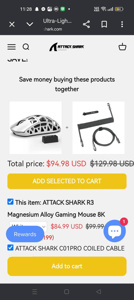 للبيع "سيت أب" (Set-up) احترافي، نظافة 100% وكامل مع الكارتونات، القطع غنية عن التعريف وأداءها جبار:
كيبورد Redragon FIZZ RGB (K617):
كيبورد ميكانيكال بالكامل، حجم 60% مثالي للمساحات الصغيرة.
إضاءة RGB خرافية تقدر تتحكم بيها.
سويتشات سريعة ونظافة تامة.
ماوس Attack Shark R3:
ماوس احترافي خفيف جداً (وزن ريشة).
يدعم 3 أنماط (وايرليس، بلوتوث، وسلكي).
دقة سنسور خيالية وسرعة استجابة لا تُقارن 8k.

السعر: 90 الف للقطعتين يوجد توصيل


**إذا كنت صاحب هذا الإعلان وتريد حذفه لأي سبب، رجاءا أرسل رسالة إلى الدعم الفني**