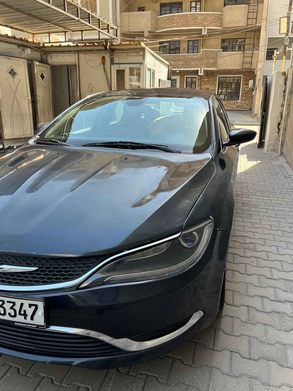 كرايسلر  C200
2017
محرك2.4
4 سلندر
قطعتين صبغ 
اللون رمادي طوخ
ماشيه 207,000
السعر110$ وبيهه مجال
الرقم/*********** 
السياره نضيفه ومرتبه
