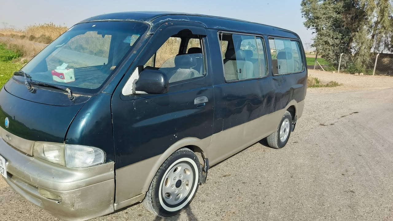 سلام عليكم كيا بريجوموديل 96سياره احله من صور بسمي تحويل ثاني يوم مصفره هيئه وغرامه سياره بلاد ماعده باب سلايت وحجل صبغ سنويه لغيه 31
محرك وكير وصدر خير من لله بيه صفحه من شاصي مصلحه  سعر 53وبيه مجال ***********
مكان سياره بغداد قرب مجمع بسمايه
