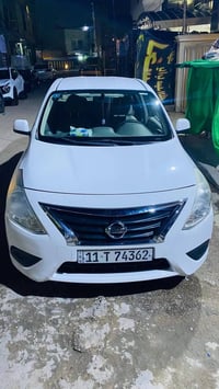 نيسان هندي موديل ٢٠١٨ ماشية ٤٦ الف بيهة صبغ نص باب خلفي ونص جاملغ خلفي...