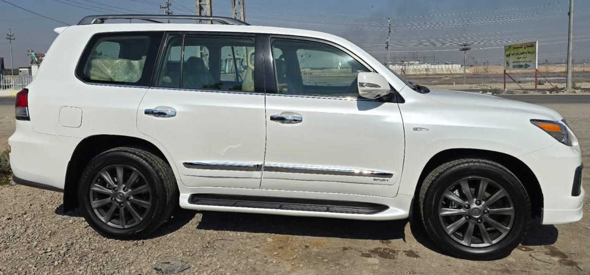 مكفول 2011 لكزز Lx_570 جديد والسونار موجود وترايها وين متريد وافحص براحتك سياره جاهزه مالت جناي
سيرفس كامل كير محرك كفاله خدمات كلها بالشركه زيت محرك او هيدروليك كير تبديل كله وكاله 
جكات _حداده _سيرفس كامل _ميزانيه وبلنص كامله _تخم تاير (دنلوب ياباني اصلي) _حتى السبير الاطار جديد_ دوشمه جديده تفصال نوعيه اصليه جلد_ تدفئه تبريد كله شغال_ كشنات كهربائيه تدفئه تبريد _جكات _منظومة زنون كامله _تبديل كل الجوينات حسب الادامه بنوعيه اصليه وكاله وتنظيف  منظومة الماء وتشيش الراديتر ومنظومة الماء تنظيف وتبديل الماء بنوعيه جديده ممتازه_تبديل قايش المكينه حسب الادامه بنوعيه وكاله ياباني اصلي وكذلك الضاغطه_بطاريه جديده صار 5 اشهر من بدلتها _ تنظيف منظومة الوقود بدئاً من تانكي البنزين والفلاتر والفيت بم _والبخاخ _والچويتر حسب الادامه .... *السعر405$* 
الاتصال:  ‏***********
مكان السياره_بصره
