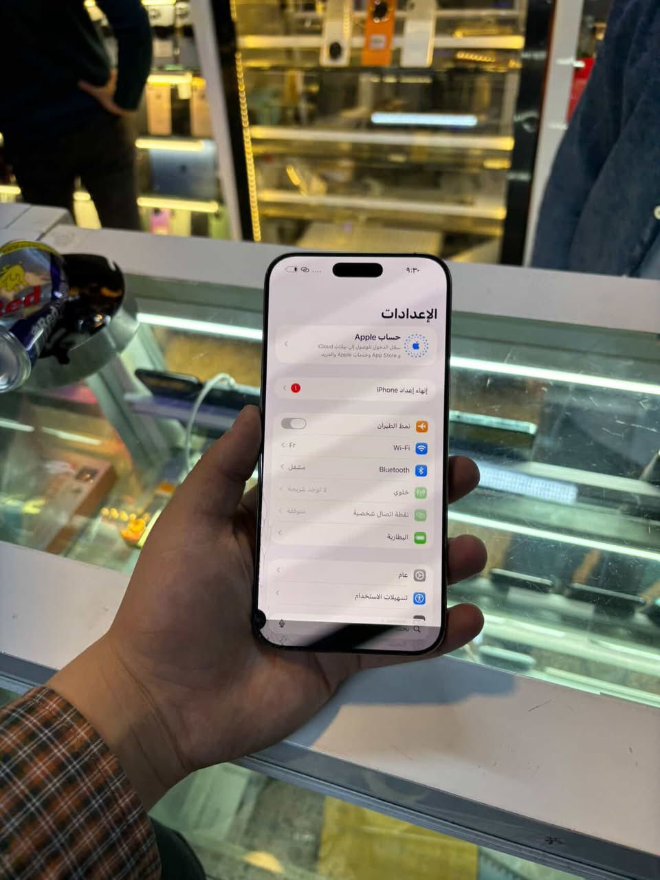 ايفون 16 برو ماكس 
دبل سيم ZA
ذاكرة 512 
بطاريه 88
نموذج M
نضافه 99
الجهاز مامفتوح نورمال بي فطر وشامه من جوه ماتأثر شي 
عنوان موصل ايمن سعره 950 الف 
***********
