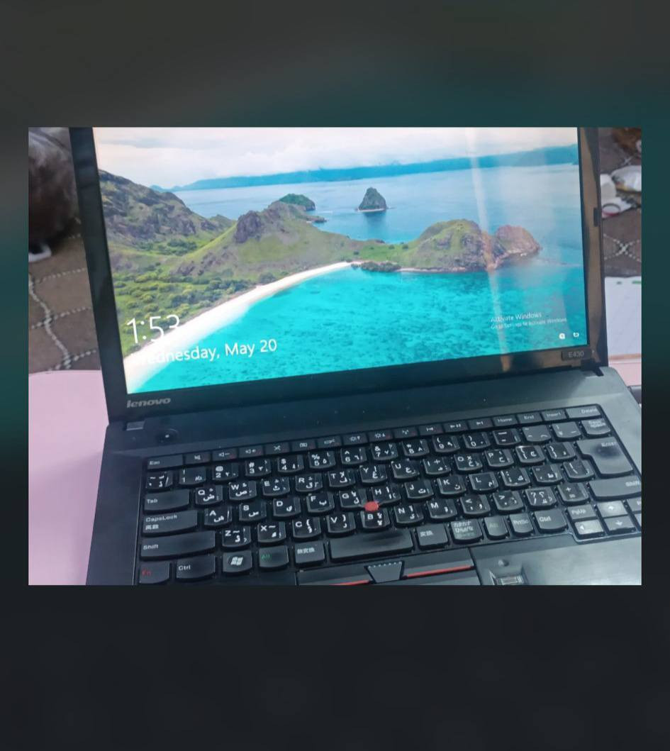 بۆ فرۆشتن: لاپتۆپی Lenovo ThinkPad E430
بارودۆخ: زۆر خاوێنە، بە شەرت بێ کێشەیە و تازە فۆرمات کراوە (ویندۆزی نوێی لەسەرە).

​تێبینی: کیبۆرد، شاشە و هەموو شتێکی ۱۰۰٪ ئیش دەکات. شەحنی ئەسڵی لەگەڵە.

​شوێن: هەولێر

​نرخ: ۱۵۰,۰۰۰ دینار (مەجالی تێدایە).

​بۆ کڕین نامە بنێرن.


**إذا كنت صاحب هذا الإعلان وتريد حذفه لأي سبب، رجاءا أرسل رسالة إلى الدعم الفني**