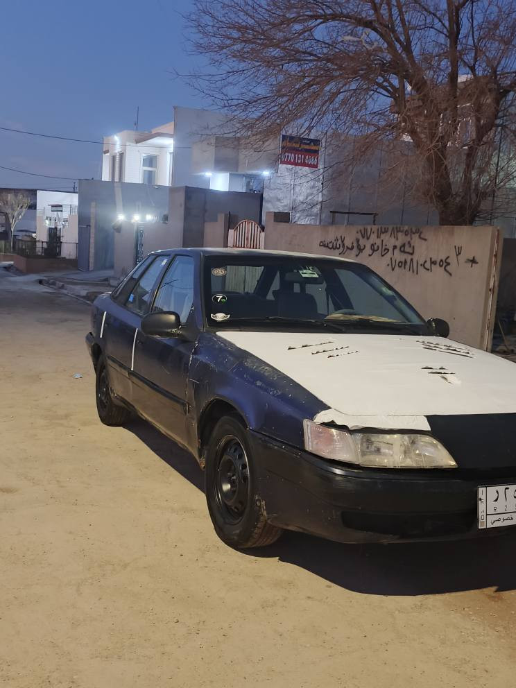 دايو اسبيرو  1993 كير محرك شرت كهربايات كل شغال سيارة جايزة سعر 12 بي مجال مكان كركوك ناحيه شوان *********** كركوك, العراق
