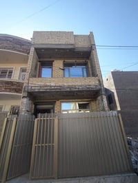 مشتمل للبيع المساحه 75م حي الجهاد الهياكل قرب شارع مطار بغداد وقرب جام...