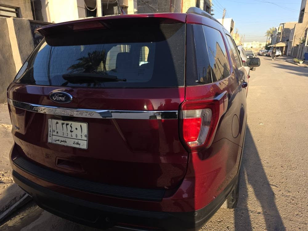 فورد اكسبلور XLT 2019  رقم بغداد، سعرها 153 مبدل بنيد فقط سنوية باسمي ماشية96000km نواقصها فريز تبريد فقط مكفولة كير ومحرك ودواخل كهربائيات كلوب الايرباك مشتغل وبيها تكحيلات.. مكانها حي العامل *********** بغداد, العراق
