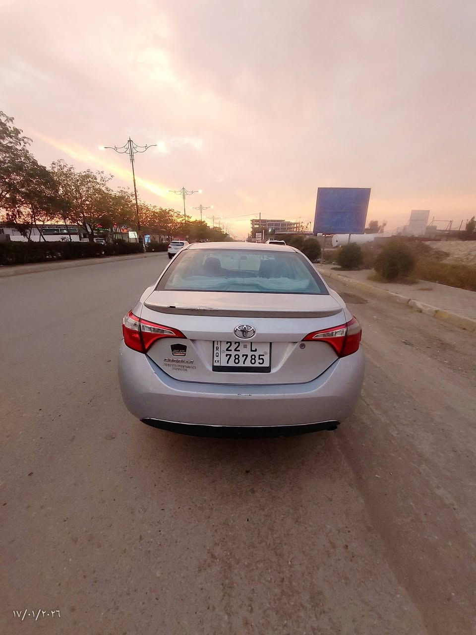 سلام عليكم شباب كورلا موديل 2016 وارد امريكي بدون ظرر فقط تبديل باب خل سايق بلا وبيها بارد بين البابين فقط والسونار مرفق مع المنشور سيارة جديدة بمعنى كلمة كير مكينة كهربائات حدادة صدر تبريد تخم تاير كولة جاهز السعر ب 122 وبيها مجال بسيط جدا العنوان ديالى بعقوبة مقابل نادي الفروسية معرض لاتكال المركزي زورونا وبخدمتكم بادارة صدام عرف التميمي صاحب المعرض رقم الهاتف اتصل 
***********
