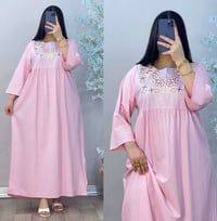 دشداشة نسائي • كشمير ايطالي • ٢XL-٥XL