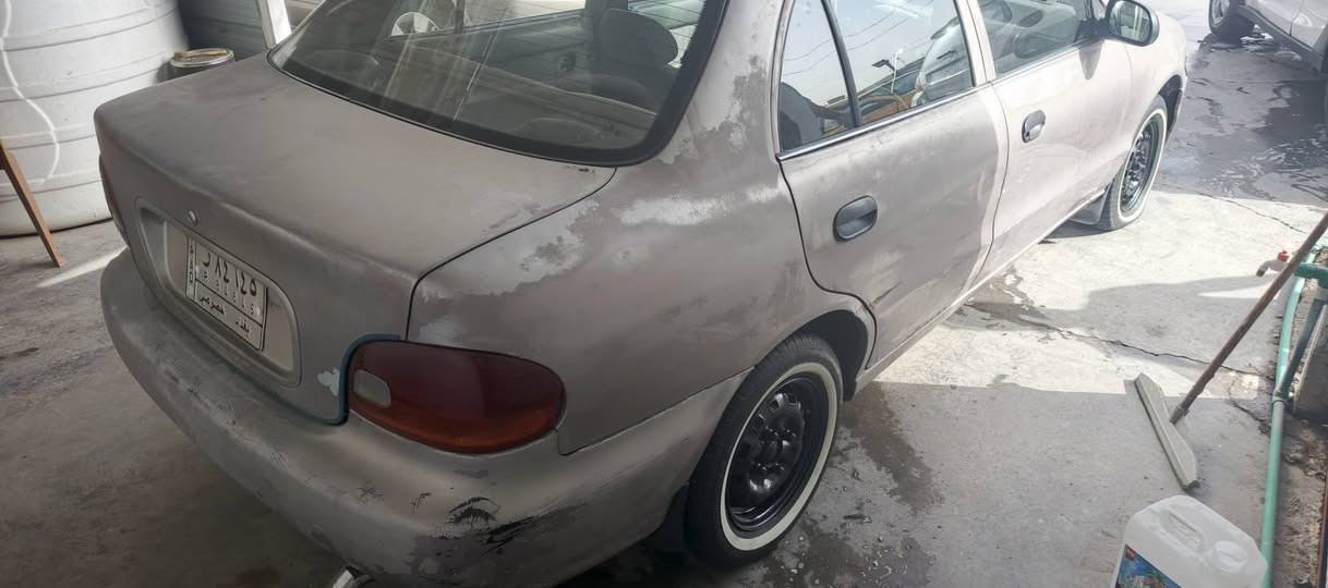 السلام عليكم سياره كفاله من كل شي بدون صبغ بدون تبديل اكسنت موديل 1995المكان البياع  31.
***********
