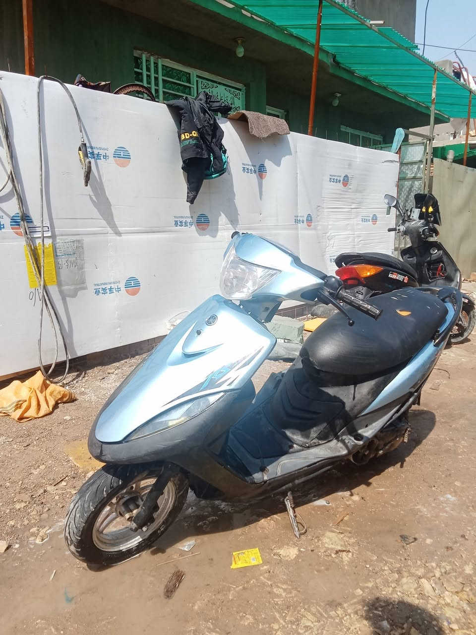 السلام عليكم دراجه ماكس عدله للبيع كهربائيات شغاله دشبول شغال كلشي شغال السعر 400وبيها مجال المكان بغداد + ***********
