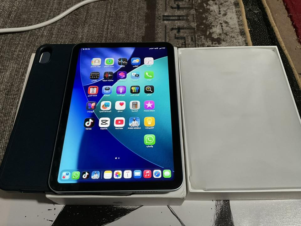 ايباد مني 7 معالج ال Apple A17 Pro🔥 ذاكره128 بطاريه 97 ايباد جديد داخل الضمان كامل ملحقات زلغ واحد مابيه السعر 550 وبيه مجال قليل وهذا رقمي واتساب  مكاني ناصريه مركز ***********
