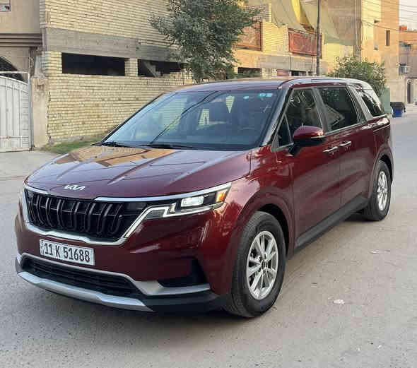 السلام عليكم 
للبيع او مراوس

كيا كرنفال 2024 وارد امريكي صور الحادث مرفقة بل منشور بدون حادث بدون ايرباك بدون دواخل تقرير غرق مياه امطار السيارة لوك وجديده جاهزة 

رقم بغداد ترقيم جديد هزه جديدة بأسمي تحويل ثاني يوم

المواصفات:بصمة-بصمة ابواب-تشغيل عن بعد

كشنات جلد-كشن كهرباء-تحديد مسار-قيادة الية 

ماشية 25 الف ميل-محرك 6 سلندر 3500

ويل كب-اشاير بل مري-بيبان كهرباء شفط

لايت زينون-امامي LED-حساس خلفي

رادارات-مود درايف-اوتو هولد-هندبريك دكمة

كشنات تدفئة-7 راكب سياحي-شاشة كبيرة

كامرة دوارة-فول تحكم ستيرن-بلوتوث 

مكان السيارة بغداد الدولعي 

للتواصل والاستفسار
***********
***********
