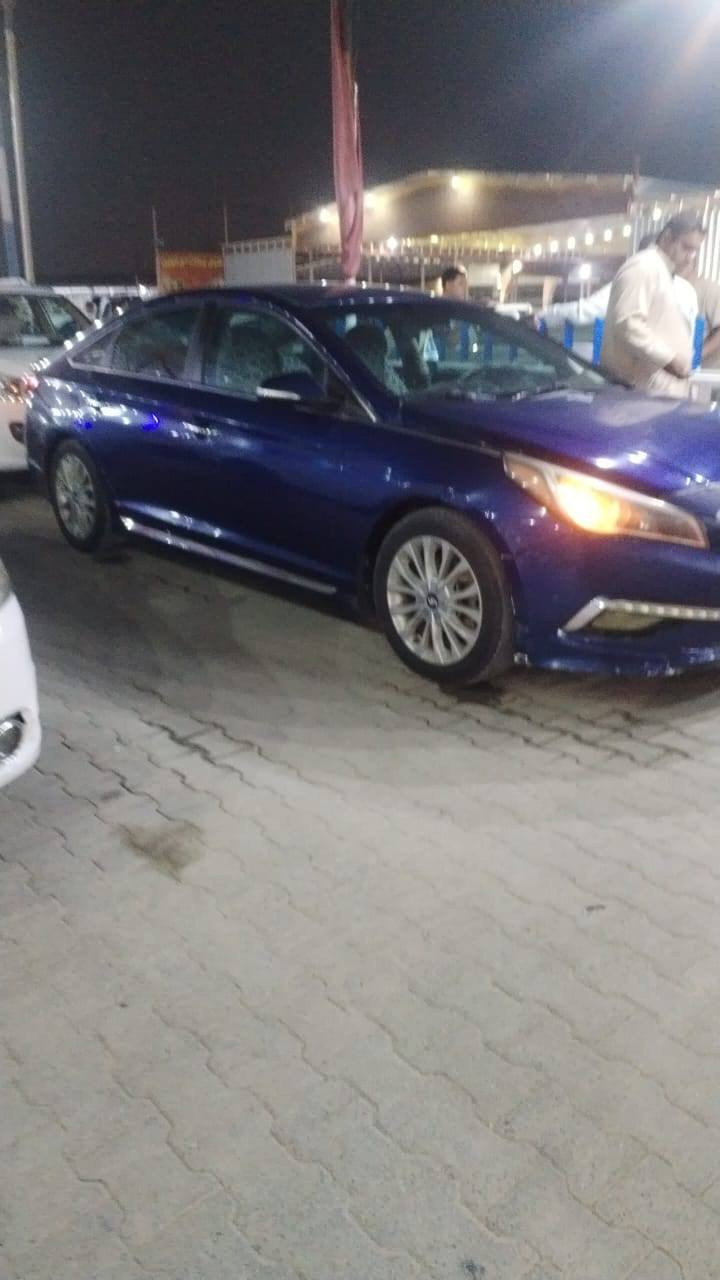 سوناتا وارد امريكي موديل 2015بدون حادث فقط شخوط وجراد بالقماره قليل لبيع او المراوس للاستفسار 0781717609
+964 783 209 7113
