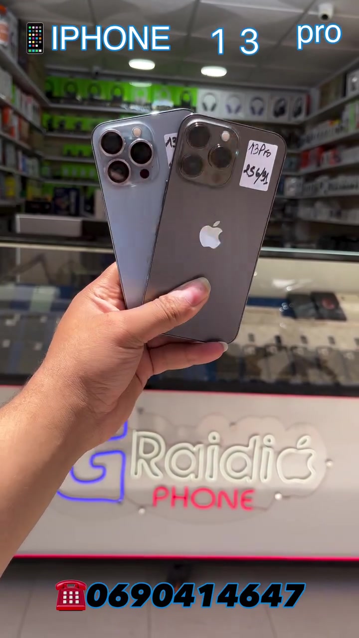 📱IPhone 13Pro

 💾128/256/1TB

 مرحبا  على الواتساب👇 
☎️ 06-90-41-46-47 YAHYA

📍 #اليوسفية الحي الحسني ليراك مسجد الفردوس جانب دكتور عقيل
 #youssoufia #iphone #iphone13pro المغرب


**إذا كنت صاحب هذا الإعلان وتريد حذفه لأي سبب، رجاءا أرسل رسالة إلى الدعم الفني**