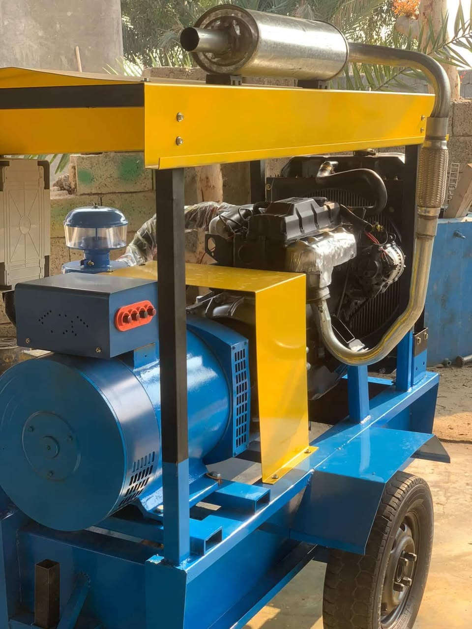 سلام عليكم
مولد كيه 2701 لا صرف وله بخار
راس تواليد 30كيفي ثي فيز
سعر 16 ونص ورقه 
***********
***********
مكان بغداد
