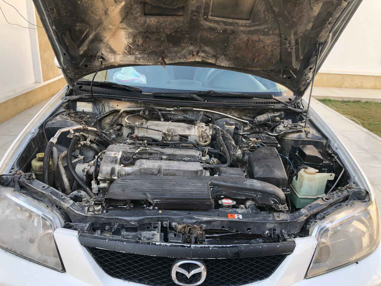 السلام عليكم
مازدة 2004 

مصبوغه عام 

محرك 1.500

***********

السعر 55

ممتواجد على الفيس اتصل وتومر.
