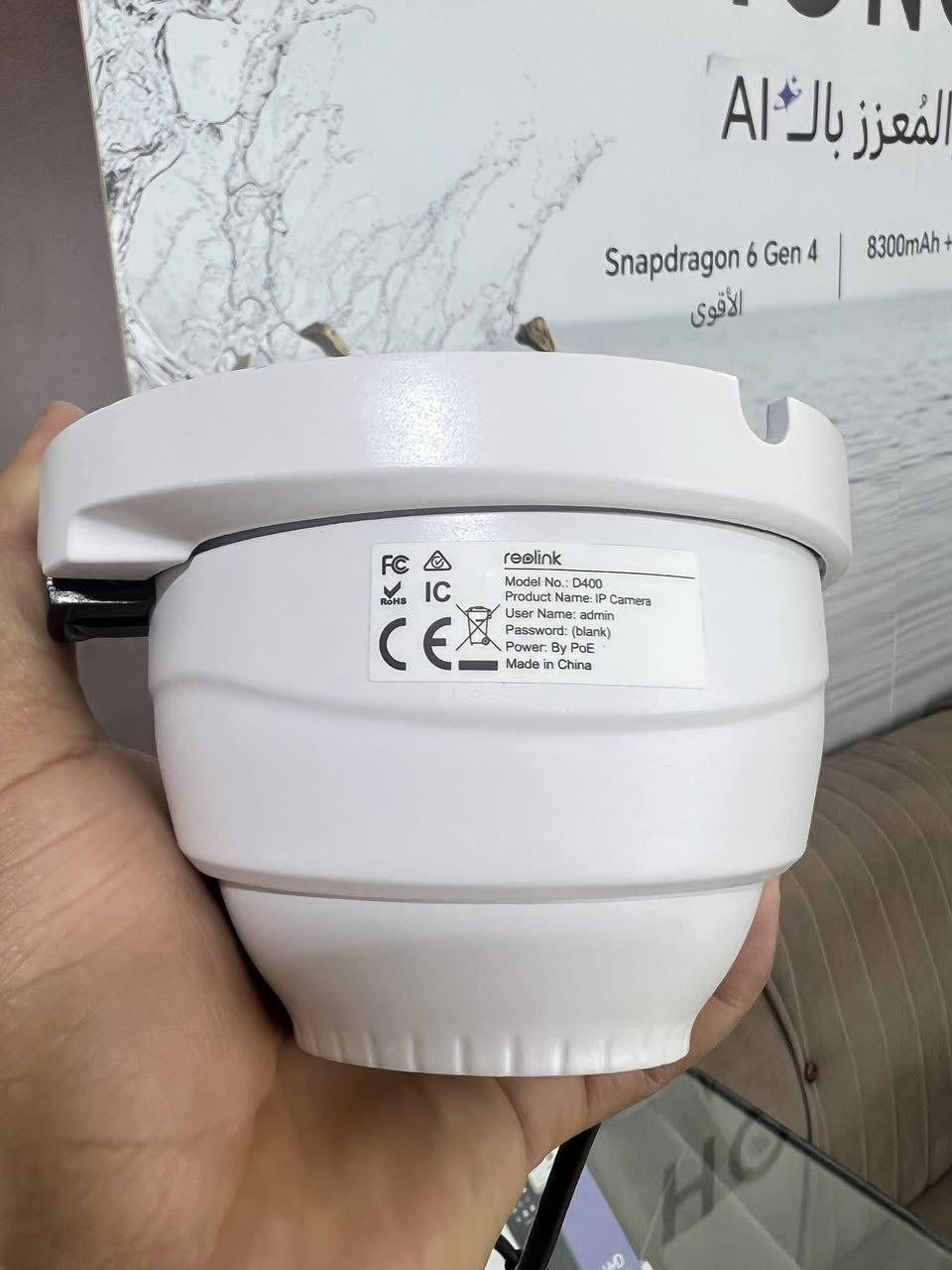 السلام عليكم عندي مجموعه من كاميرات ريلنك أيبي داخلي دقه 5m عدد 8 وعندي وحده 4m  الخارجيات عندي 2 دقه 5m  أنفي ار ويا هارد 2TB عدد 2 للاستفسار رقمي ***********والتوصيل موجود كامرات جدد
