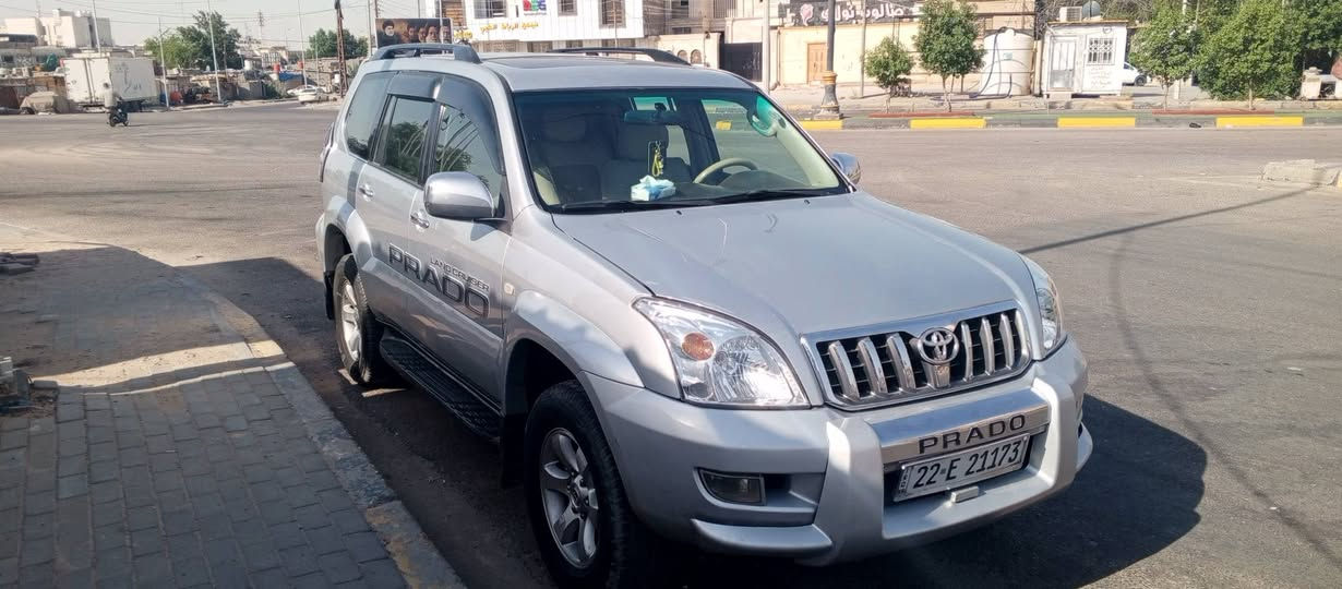 تويوتا برادو 2007 محرك 4سلندر رقم اربيل بسمي  سنويه 2031 فول موصفات رايدها 135 وبيها مجال ***********
