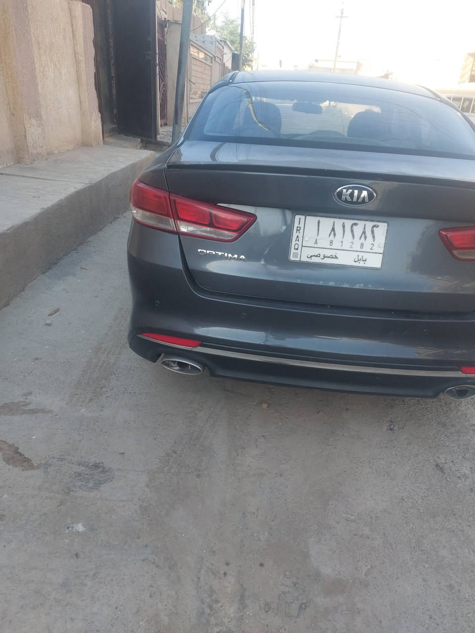 كيا اوبتما خليجي موديل 16
المواصفات // سعر 105 وبيه مجال 

نضام ترحيب KIA عند الاقتراب

محرك ٢٤٠٠ دوش

كير اوتو + عادي + شفتات بالستيرن

سبورت + ایکو

مري شفط ع

تبريد قطعتين

شاشه اعطال تنبیه

كاميرا خلفيه دواره

شاشه اني شاهده ارقه شي

حساس امطار

لد امامي خلفي

لايتات زنون منضومه

وباقي المواصفات العاديه

السياره بيهه جاملغ خلفي فقط بارد + 4 قطع صبغ
 فقط جرد

#العنوان / الدجيل 
*********** ***********
