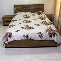 غرفة نوم نفرين مستعملة للبيع ماركة (استقبال)  الغرفة نظيفة جدا   6 قطع...