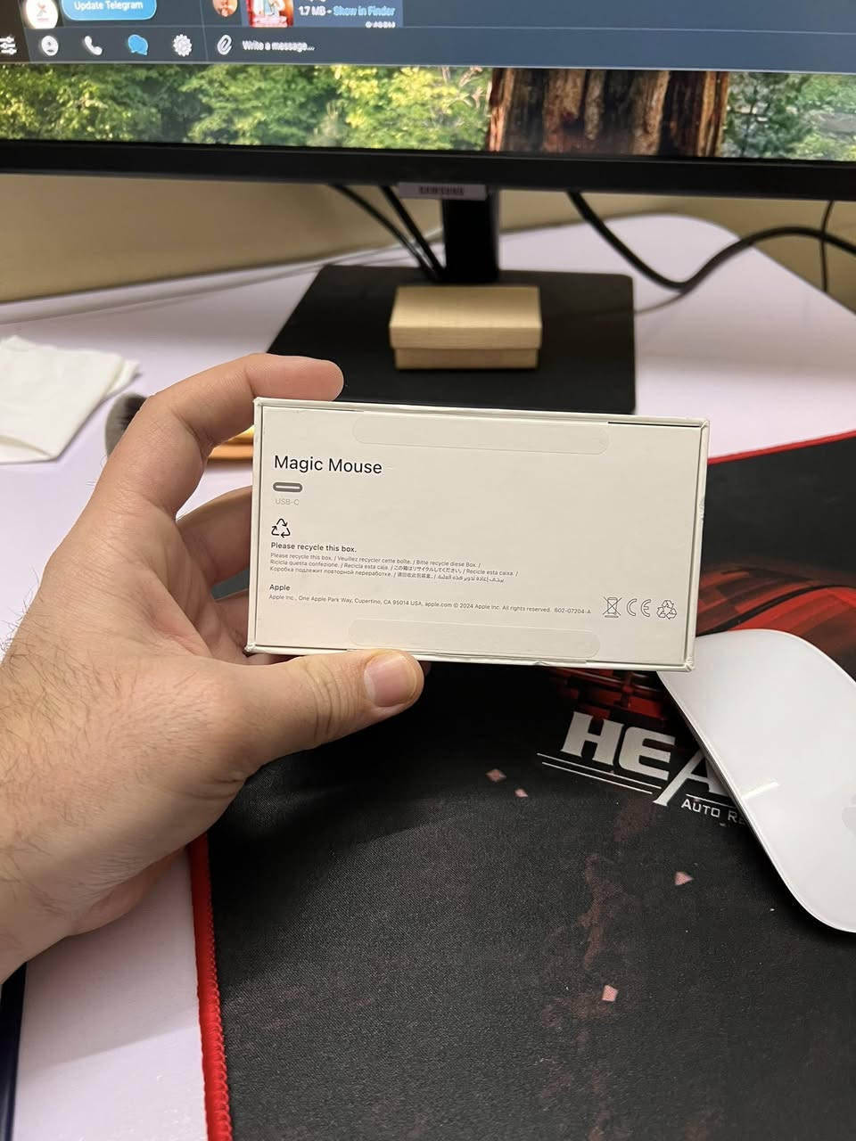 مرحبا ، ماجك ماوس اخذته من سمارت 
استخدام ٤ اشهر تقريباً 
قيم واخذ


**إذا كنت صاحب هذا الإعلان وتريد حذفه لأي سبب، رجاءا أرسل رسالة إلى الدعم الفني**