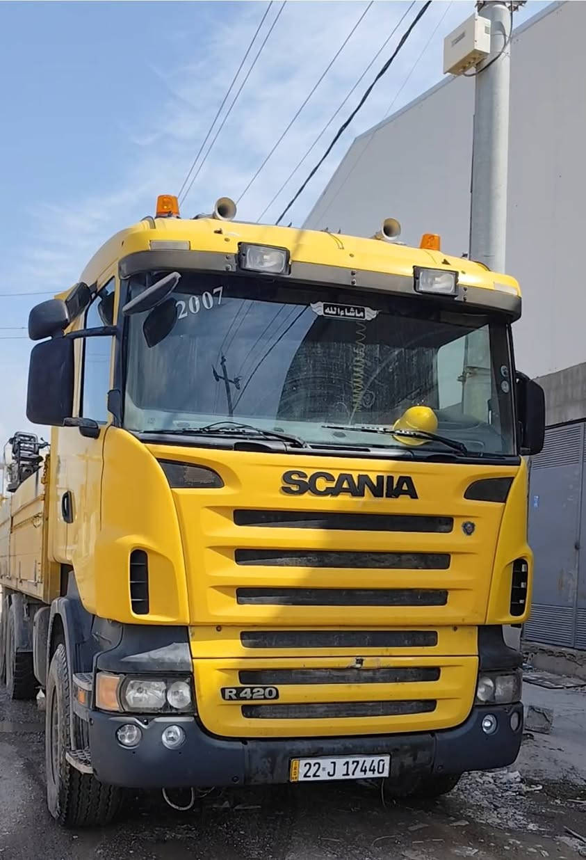 ایسکانیا
اسکانیا کرێن بلۆک 2007گێڕ عادی 3\3مەکینە470تاک سوپەر کرێن16000هەزار لێڤەر عەفارە سحری470$ژ,م***********
