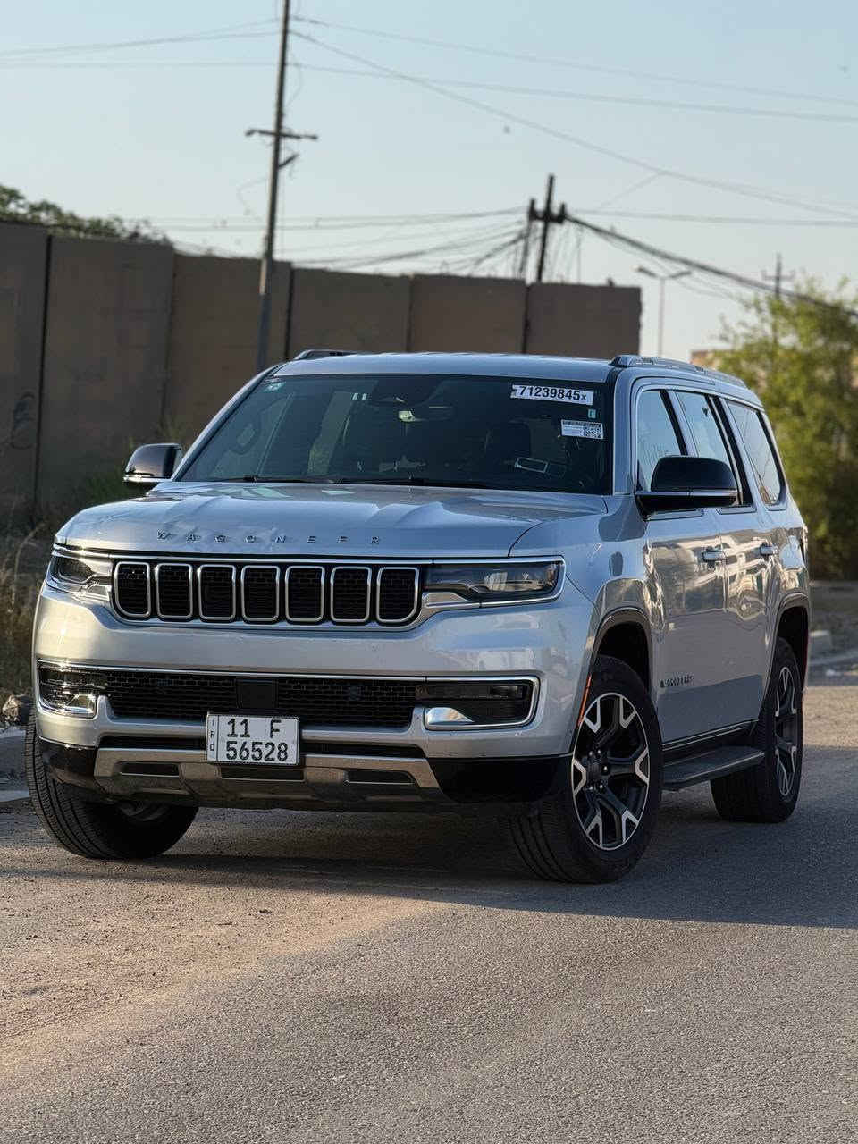 جيب واكنير 2024
السلام عليكم جيب واكنير 2024 سيريس  3وارد امريكي

                        (Jeep Wagoneer Serieslll 2024 

 حجم المكينه :  دبل تربو 3000 v6

المسافة المقطوعة :25 الف ميل 

الضرر : جاملغ خلفي مصبوغ وقبق الجنطه نفس الون وبارد بلبنيد 

#مواصفاتها

1.اعتياديه بلا بنوراما

2.بصمه

3. تشغيل عن بعد

4.دوسات جانبيه

5.كشنات جلد

6.كشن السايق ميمري

7.كشنات كهرباء وتبريد وتدفئة

8.صندوك كهرباء

9.حساسات خلفية واماميه 

10. قطع تبريد 3

11.اشاير بالمري وترحيب

12.رادار امامي

13.رادارات 360

14. كير ماوس

15. نظام منحدرات

16. هيترات بالكشنات حار بارد

17.ويل كب كروم

18.لايتات لد

19.بكلايت لد

20.كشافات

21.بصمة ابواب

22.سبعه راكب

*جاهزه مرقم بغداد #شهداء

#السعر.325   وبيها مجال 

مكاني العامريه / بغداد

للتواصل / ***********

