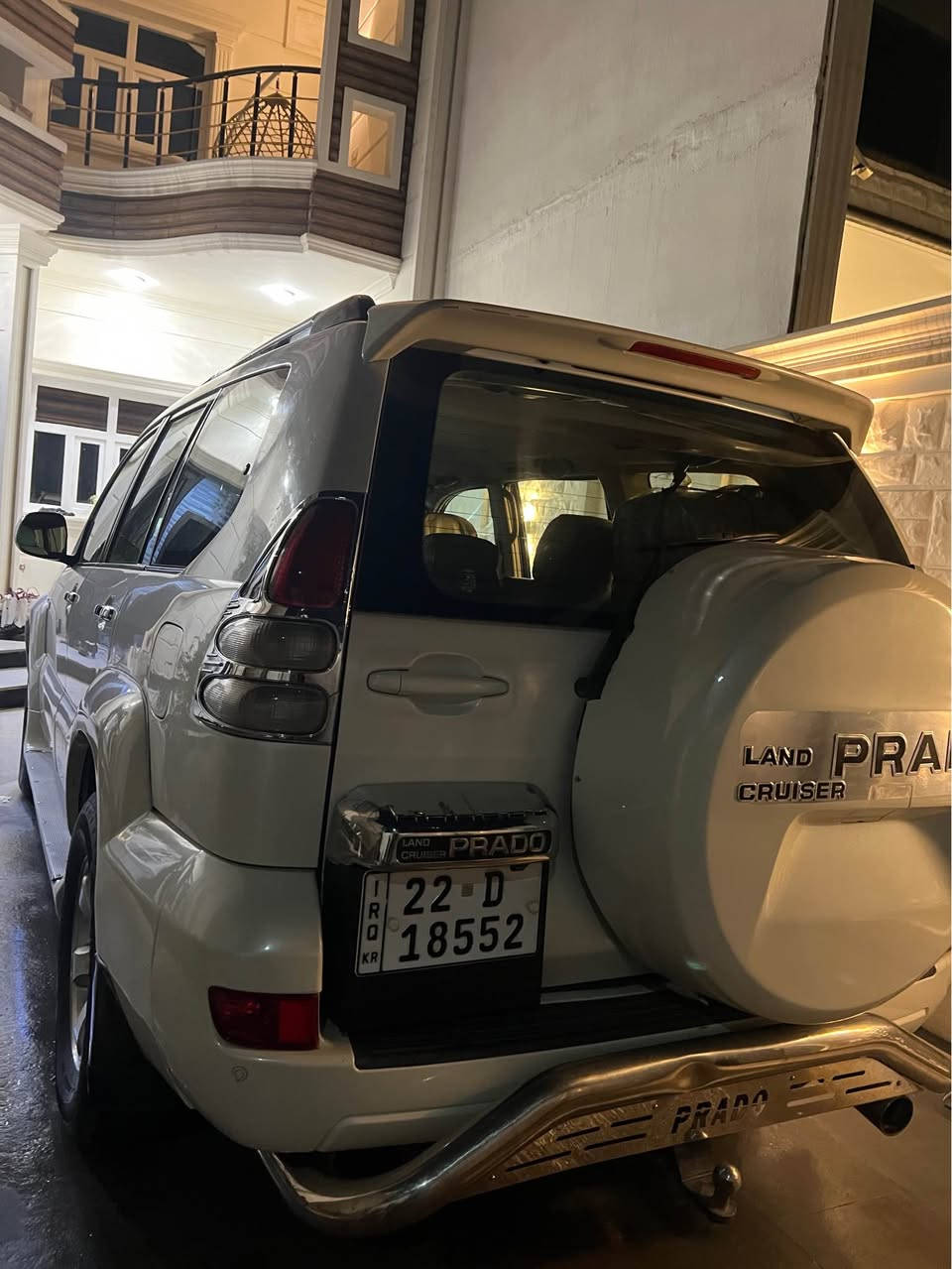 برادو2007 محرك6 رقم سنويه جديد كير محرك تبريد بشرط تبريد 3قطع كشنات هيتر وتبريد جلد كير محرك مامفتوح بطاقه بنزين بيها صدر تايرات هزا كله جديد   قطعتين وشبر صبغ فقط بقي مكفوله
*********** كركوك, العراق
