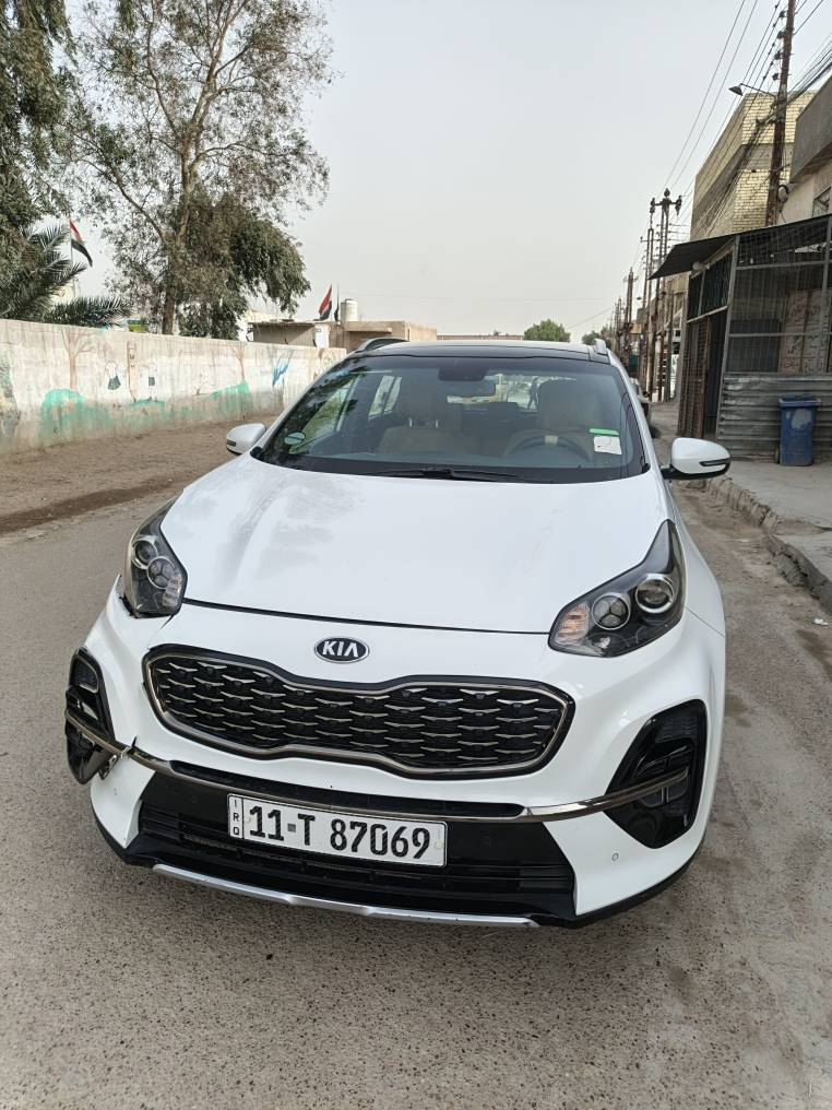 سلام عليكم 
سبورتج للبيع موديل 2019 خليجي
 رقم بغداد فول مواصفات جي تي لاين
 بيه ضرر جاملق وباب شويه فقط اسعر 177 ورقه اتصال *********** بغداد, العراق
