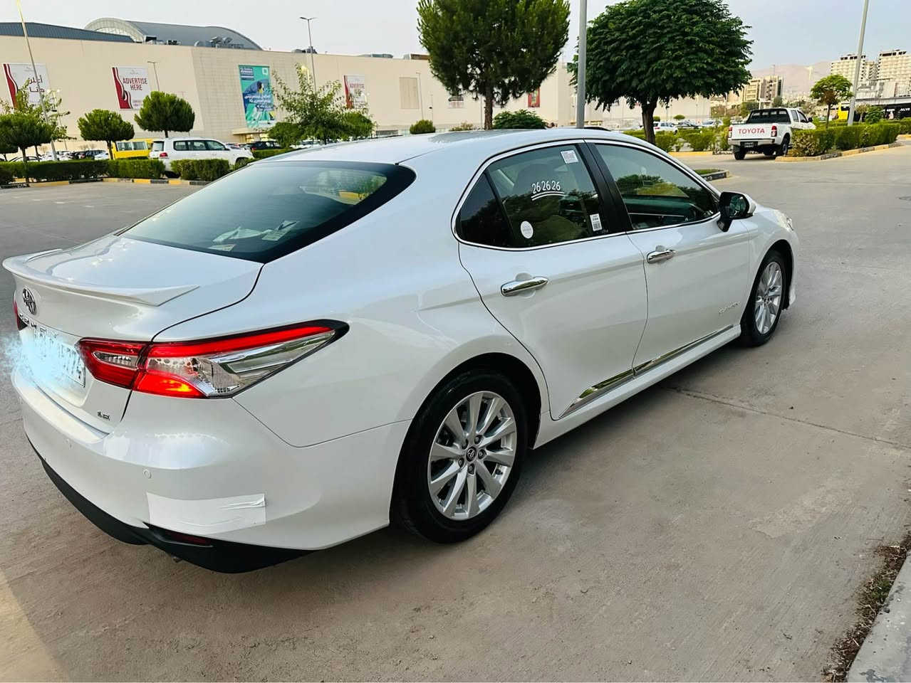 camry 2018 Le
خیجی بەشەرتی گیرومەکینە
تاقم کوشن و گاحی تازە ویل فید
جواتایەو ویەی تازەیە سەیارەیەکە
یەک دەست لای خۆمانە 
بۆیاخی نییە دەحمی یەکانی شی بۆیاخی نییە دوپە لە ساردی هه یە
سەنەوی تا ٢٠٣٠ تازەیە بەناوی خۆمەوەیە ماڵی دۆستە هه موگیانی 
بیلادیە تازە کامل سیرفزکراوە لە شەریکە ژمارەی مۆباهیل 
*********** السليمانية, العراق
