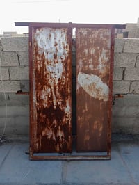 باب حديد • تفصيل محل • ١٨٠×١١٠