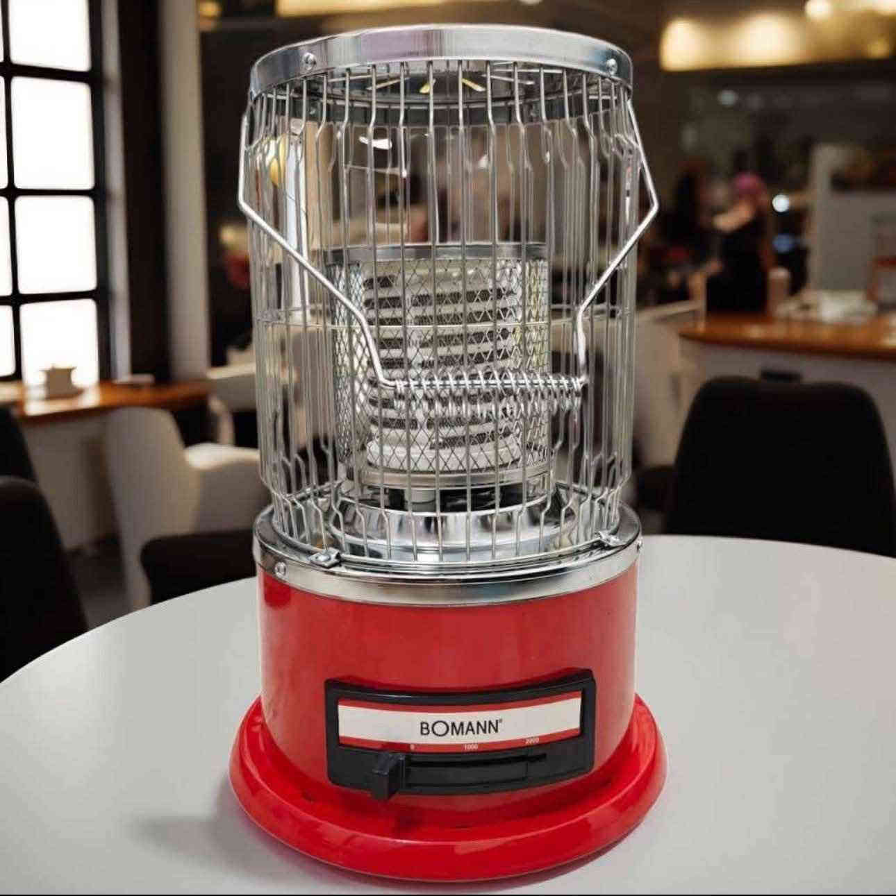 صوبة كهربائيه بومان الالمانية 
القدرة قابلة للتحكم بين 1000 واط أو 2000 واط مزود بمقبض حمل آمن وغير ملامس للمنتج تصميم صغير الحجم وخفيف الوزن لسهولة الحمل 
يوجد خدمة توصيل لجميع المحافظات والاستفسار مراسلة الصفحة 📩 
أو  على الواتساب على الرقم  *********** بغداد, العراق
